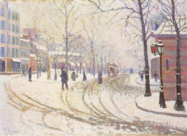 Le boulevard de Clichy, Paul Signac